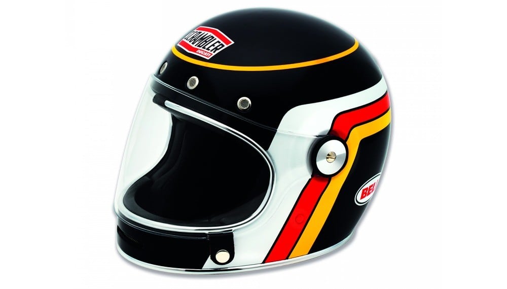 Black Track Full-Face Helmet