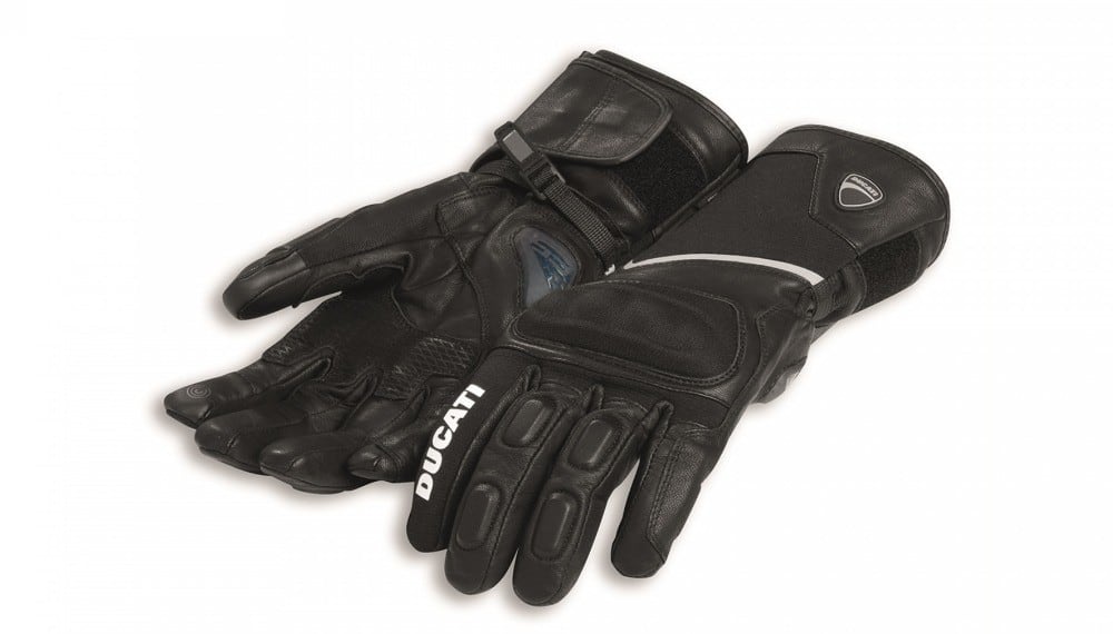 Tour C3 Fabric-Leather Gloves