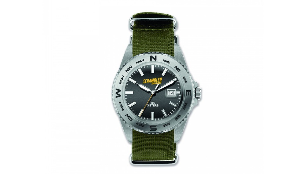 Compass Quartz Watch