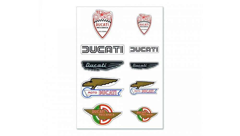Historical Mix Rubber Stickers