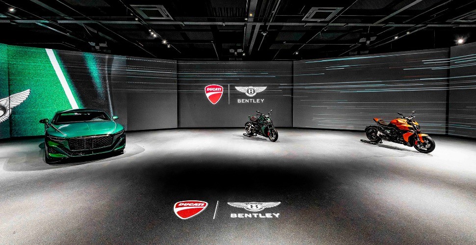 Ducati Diavel for Bentley unveiled in the UK