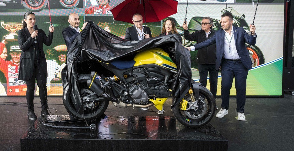 Ducati pays homage to Ayrton Senna with a collector’s limited edition Monster