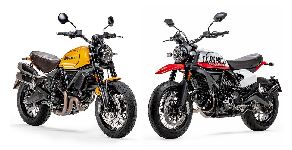 Ducati Scrambler 1100 Tribute PRO and Ducati Scrambler Urban Motard
