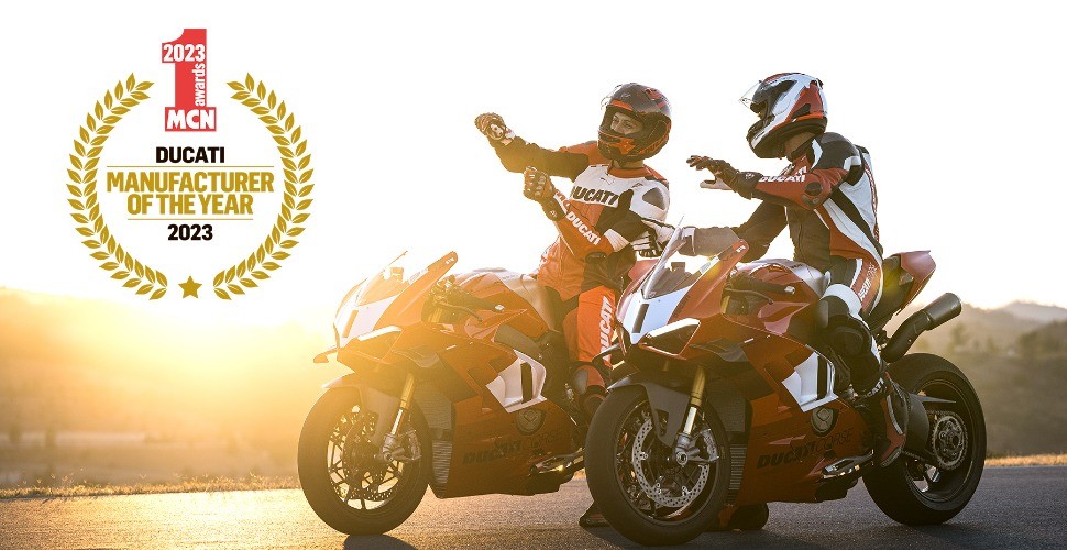 Ducati sweeps the MCN Awards 2023