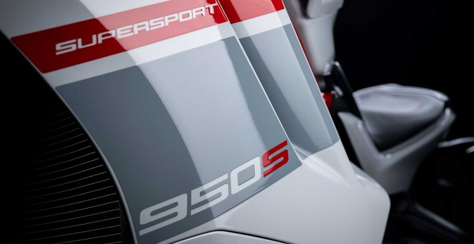 New Stripe Livery colour scheme for the Ducati SuperSport 950 S